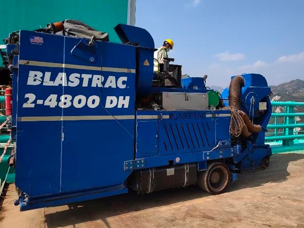 2-4800DH 车载式抛丸机（佰锐泰克）